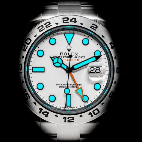 rolex explorer ii chromalight|chromalight vs Rolex.